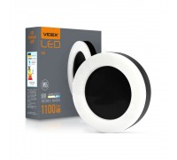 LED світильник VIDEX IP65 круглий 15W 5000K чорний VL-BHFR-155B 485197