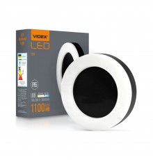 LED світильник VIDEX IP65 круглий 15W 5000K чорний VL-BHFR-155B 485197