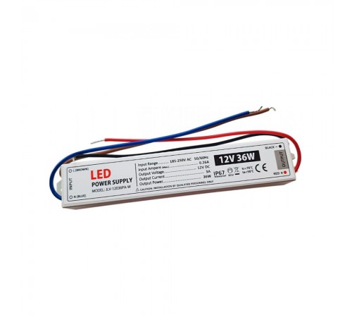 Блок живлення Jinbo 12V 36 W JVL-12036KA-W
