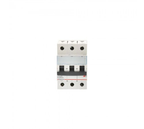 LEGRAND Автоматичний вимикач, 6kA, C 20А 3П 604836