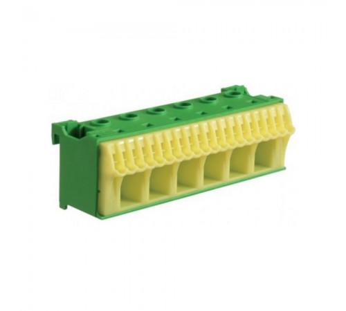 PE-клема Hager QiuckConnect 6x16мм+20x4мм ширина 105мм KN26E PE-клема Hager QiuckConnect 6x16мм+20x4мм ширина 105мм KN26E
