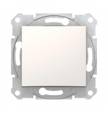 Вимикач Schneider Electric Sedna кремовий одноклавішний внутрішній перехресний SDN0500123