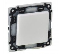 Legrand Valena LIFE Перемикач 10Ах250В автоматичні клеми IP44 Білий 752156