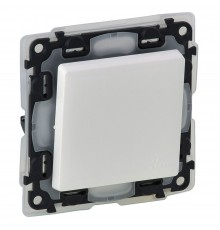 Legrand Valena LIFE Перемикач 10Ах250В автоматичні клеми IP44 Білий 752156