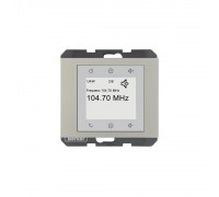 BERKER K.5 механізм Radio Touch без спікера сталевий лак 28847004