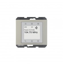 BERKER K.5 механізм Radio Touch без спікера сталевий лак 28847004