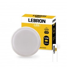 LED світильник L-WLR-R 12W 4100K 1050Lm IP65 15-37-31 Lebron