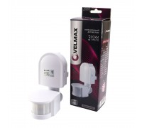 Датчик руху Velmax V-IMS-11 AC220-240V кут 180 (ST10F) 29-22-11