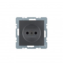 BERKER S.x/B.x механізм Розетка без з/к зах.контактів 16а/250в антрацит 6167331606