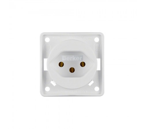 BERKER Integro механізм Розетка SWITZ type-13 10А/250В пол.білий 962492502