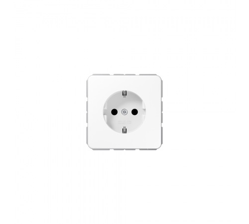 JUNG CD Розетка SCHUKO білий CD1520WW