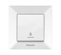 Кнопка дзвінка Panasonic Arkedia Slim біла WNTC00192WH-UA