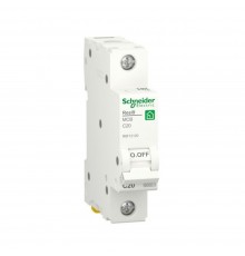 Автоматичний вимикач Schneider Electric Resi 9 6кА С 1p 20A R9F12120
