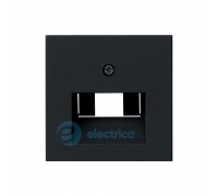 GIRA Накл. UAE/IAE + сеть System 55 черный матовый 0270005 GIRA