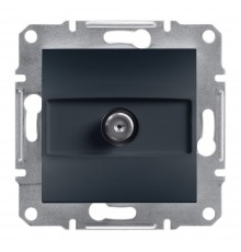 Schneider ASFORA РОЗЕТКА SAT ПРОХ 4дБ антрацит EPH3700271