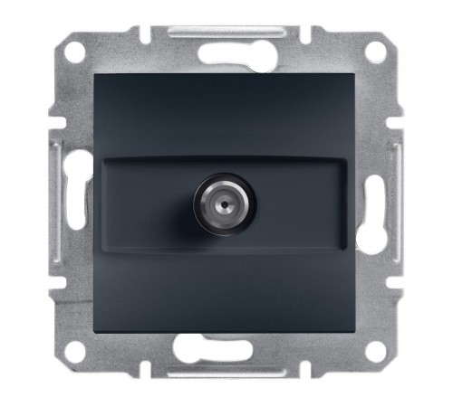 Schneider ASFORA РОЗЕТКА SAT ПРОХ 4дБ антрацит EPH3700271