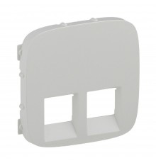 Legrand Valena ALLURE Накладка розетки RJ11+RJ45 подв. Білий 755425