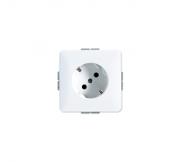 JUNG CD Розетка SCHUKO повернута на 45° білий CD520-45WW