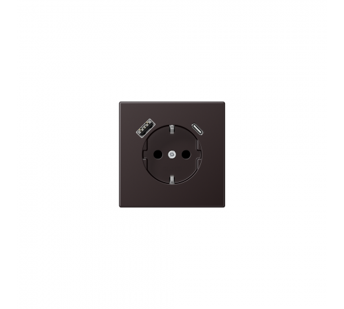 JUNG LSx-механізм Розетка SCHUKO® з USB-інтерфейсом алюміній Dark AL1520-15CAD-L JUNG LSx-механізм Розетка SCHUKO® з USB-інтерфейсом алюміній Dark AL1520-15CAD-L