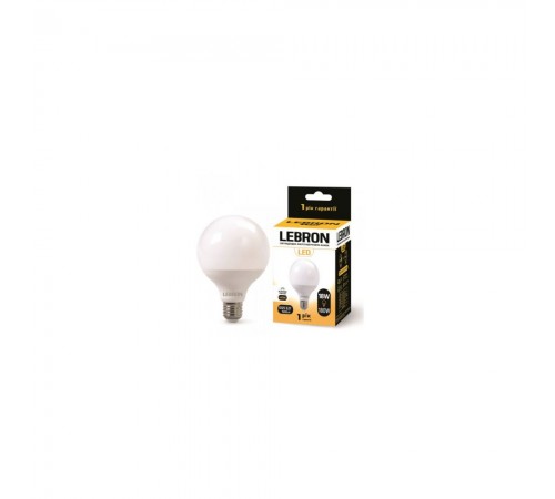 Лампа LED LED лампи L-G125 18W 220V E27 4100K 1530Lm 11-15-58