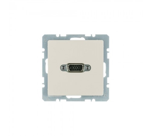 BERKER Q.х механізм VGA-розетка білий 3315406082