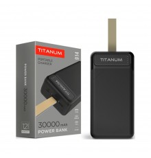 Повербанк TITANUM 914 30000mAh Black TPB-914