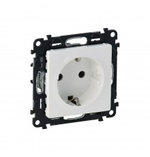 Legrand Valena LIFE Розетка 2к+З Білий 753421