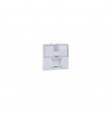 Schneider UNICA Розетка комп. RJ-45 внутр. 5E UTP 2-мод. "UNICA" біла (C2) MGU3.411.18