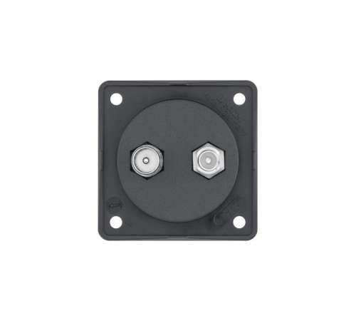 BERKER Integro механізм Розетка TV/SAT (F-type) чорний 845632503