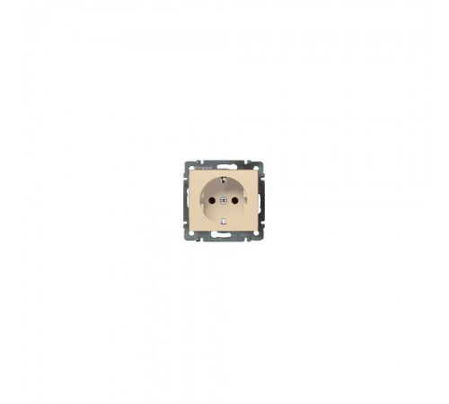 Legrand Valena Classic Розетка з заземленням з заслонками Слонова кістка 774321