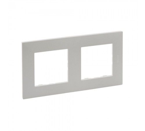 Рамка Legrand Niloe Step 2-постова перлинний 863692 Рамка Legrand Niloe Step 2-постова перлинний 863692