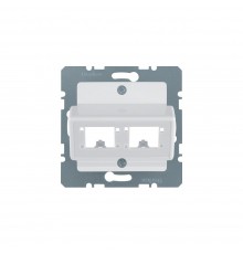 BERKER S.x/B.x накладка для 1 чи 2 єдиних модулів RDM пол.білий 147209