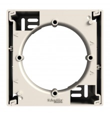 Коробка Schneider Electric Asfora кремова одинарна для зовнішнього монтажу (C1) EPH6100123