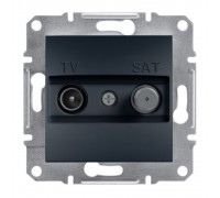 Schneider ASFORA РОЗЕТКА TV-SAT ПРОХ 8дБ антрацит EPH3400371