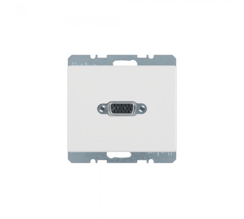 BERKER ARSYS механізм VGA-розетка з гвинтовими клемами пол.білий 3315410069 BERKER ARSYS механізм VGA-розетка з гвинтовими клемами пол.білий 3315410069
