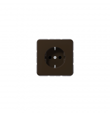 JUNG CD Розетка SCHUKO коричневий CD1520BR