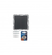 BERKER Q.х механізм Передавач 2-канальний KNX-quicklink антрацит 85656226