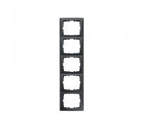 BERKER S.1 Рамка 5Х антрацит 10159949