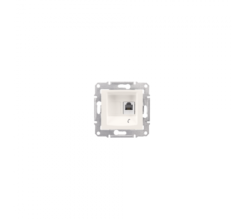 Schneider SEDNA Розетка телефонна RJ-11 внутр. (C2) сл.кістка SDN4101123 Schneider SEDNA Розетка телефонна RJ-11 внутр. (C2) сл.кістка SDN4101123