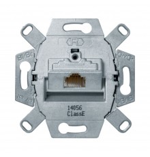Комп'ютерна розетка Berker RJ45 екранована UAE 8-полюсн. Cat.6Е 455401