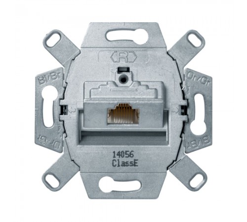 Комп'ютерна розетка Berker RJ45 екранована UAE 8-полюсн. Cat.6Е 455401 Комп'ютерна розетка Berker RJ45 екранована UAE 8-полюсн. Cat.6Е 455401