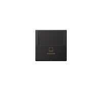 JUNG LSx-накладка Кришка карткового вимикача "HOTELCARD" алюміній Dark AL2990CARDD