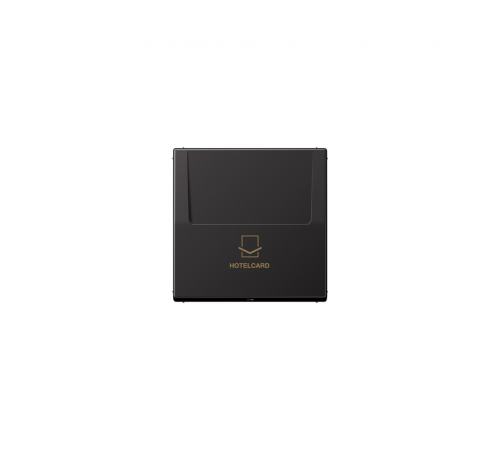 JUNG LSx-накладка Кришка карткового вимикача "HOTELCARD" алюміній Dark AL2990CARDD