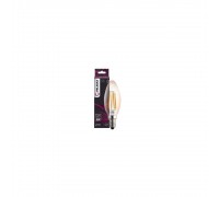 LED лампочка Velmax V-Filament-C37 6W E14 4100K 630Lm 21-42-22
