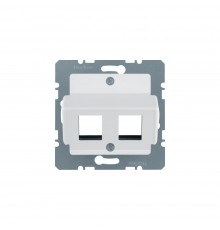 BERKER S.x/B.x накладка для модулів AMP пол.білий 14631909