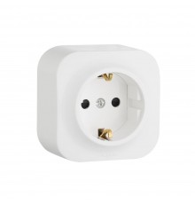 Розетка Legrand Forix 2К+З без шторок Біла 782411