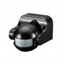 Датчик руху Velmax чорний V-IMS-09 AC220-240V кут 180 (ST09) 29-22-09