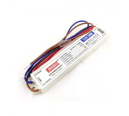 Блок живлення Jinbo 12V 18 W JLV-12018PA-C Блок живлення Jinbo 12V 18 W JLV-12018PA-C