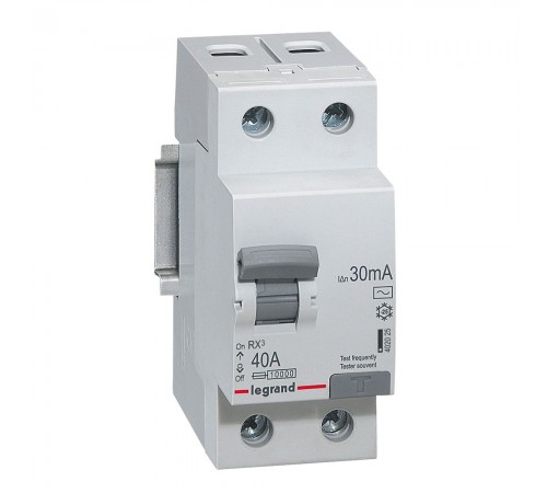 LEGRAND ПЗВ Диференційне Реле 30mA 40А 2п AC 402025