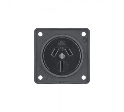 BERKER Integro механізм Розетка AUSTRALIA/15А/250В чорний/антрацит 962562505